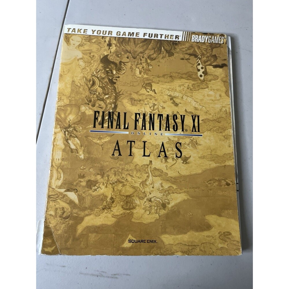 BradyGames Atlas Strategy Guide Final Fantasy XI Online